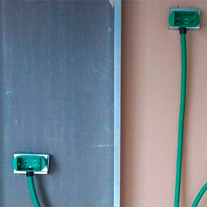 instalaci&oacute;n de la chalupa verde