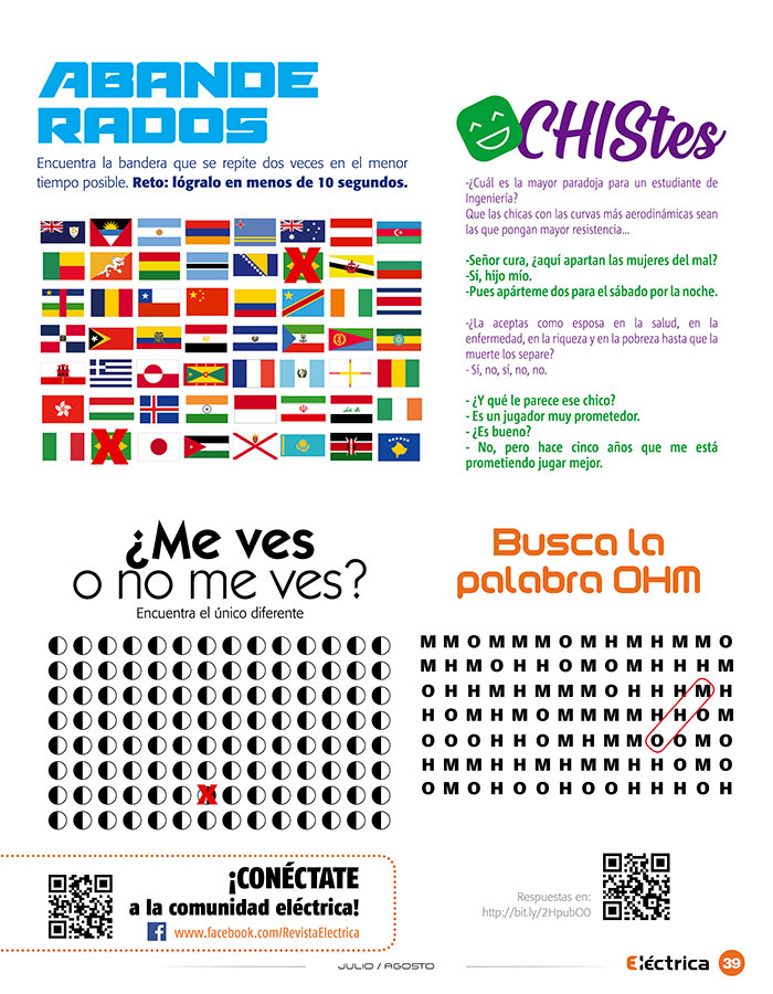 Respuestas a pasatiempos de la edici&oacute;n 85