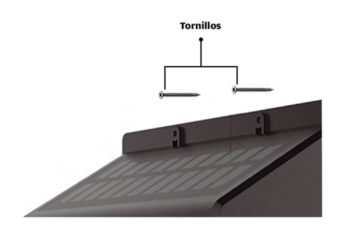 instalaci&oacute;n de un luminario solar