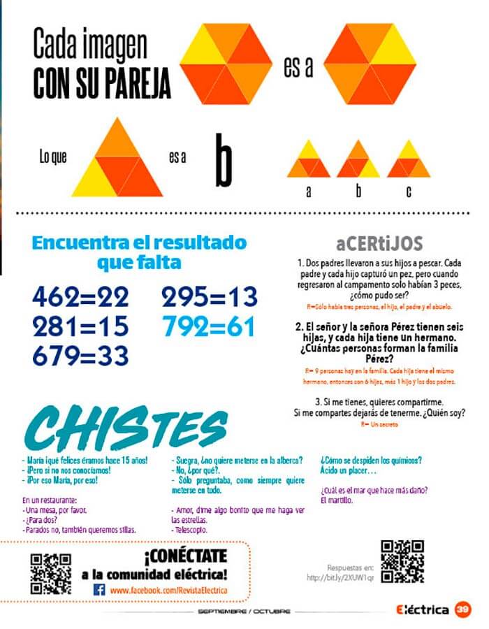 respuestas a pasatiempos edici&oacute;n 86