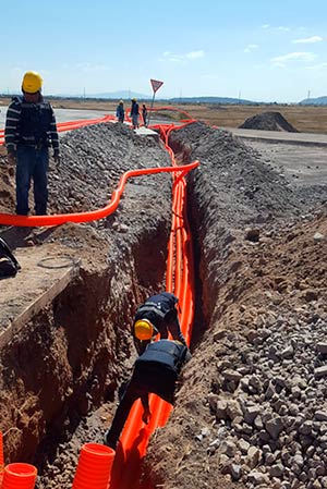 tendido de poliflex pad naranja