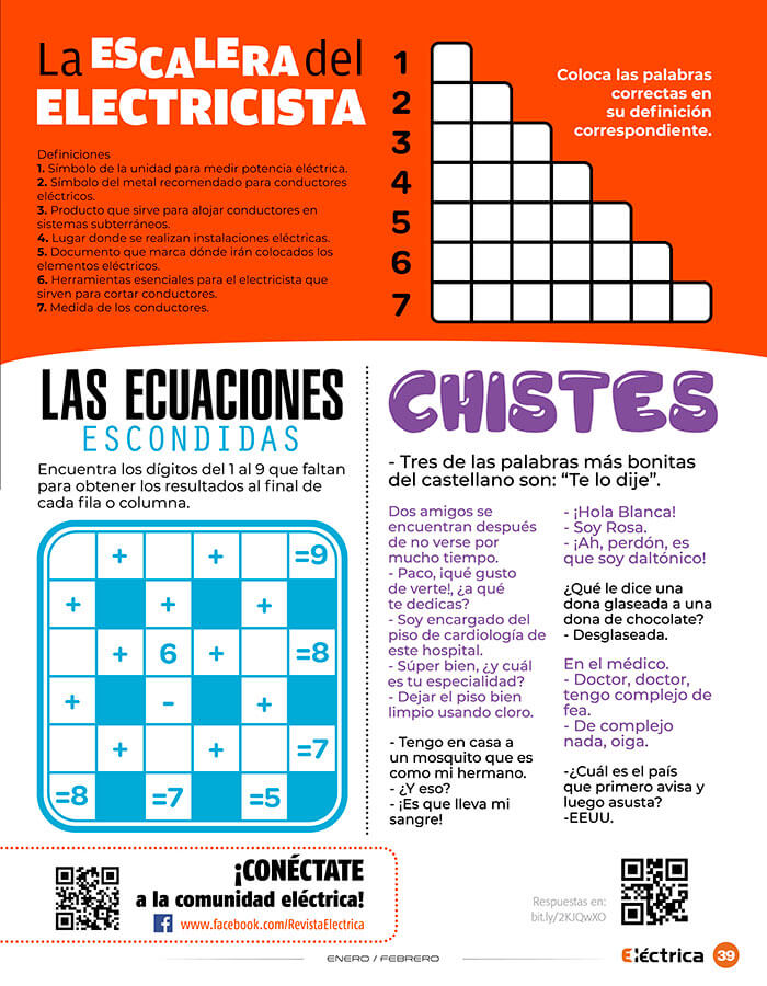 Pasatiempos edici&oacute;n 88 contenido