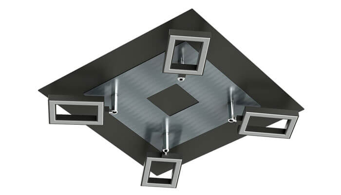 Luminaria LED para sobreponer a muro