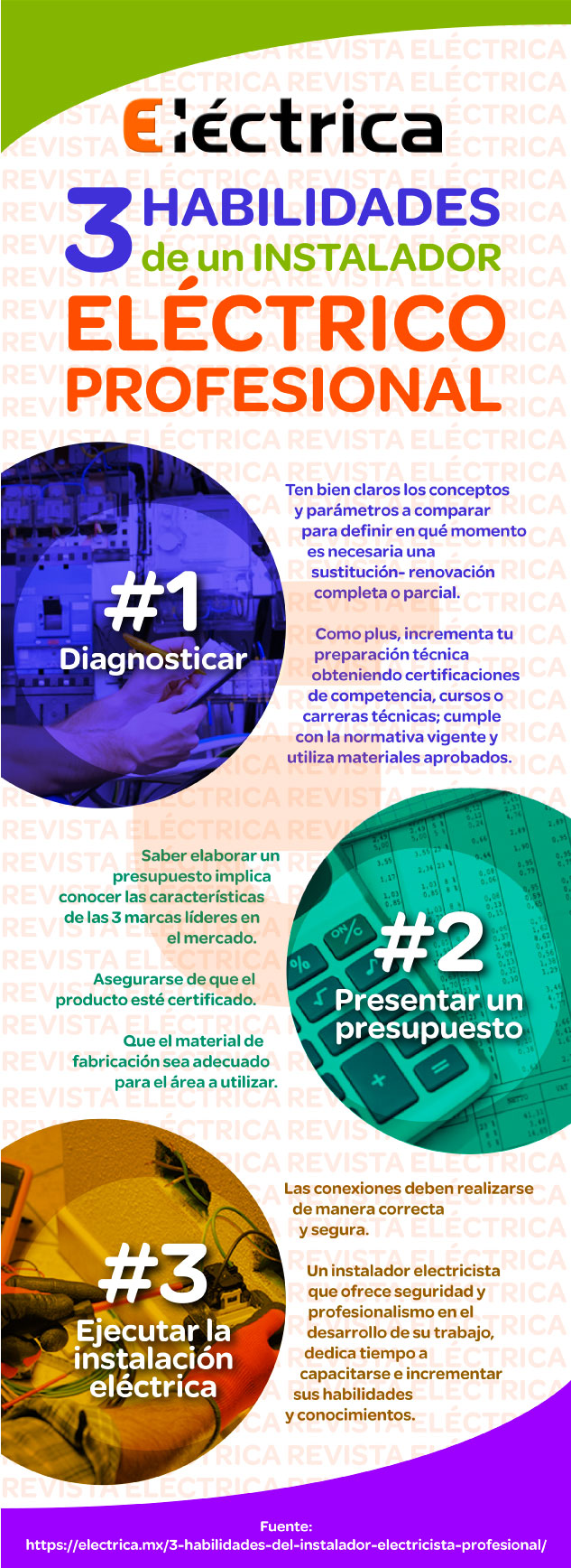 3 habilidades de un instalador eléctrico profesional