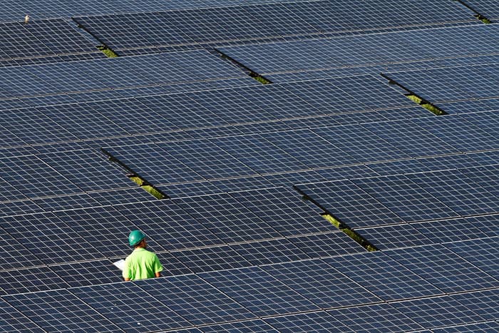 páneles solares para producir energia limpia