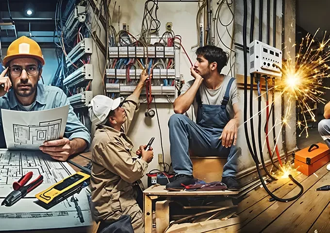 8 errores comunes en un proyecto electrico